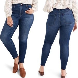Madewell Curvy High Waist Skinny Jeans Size 34P